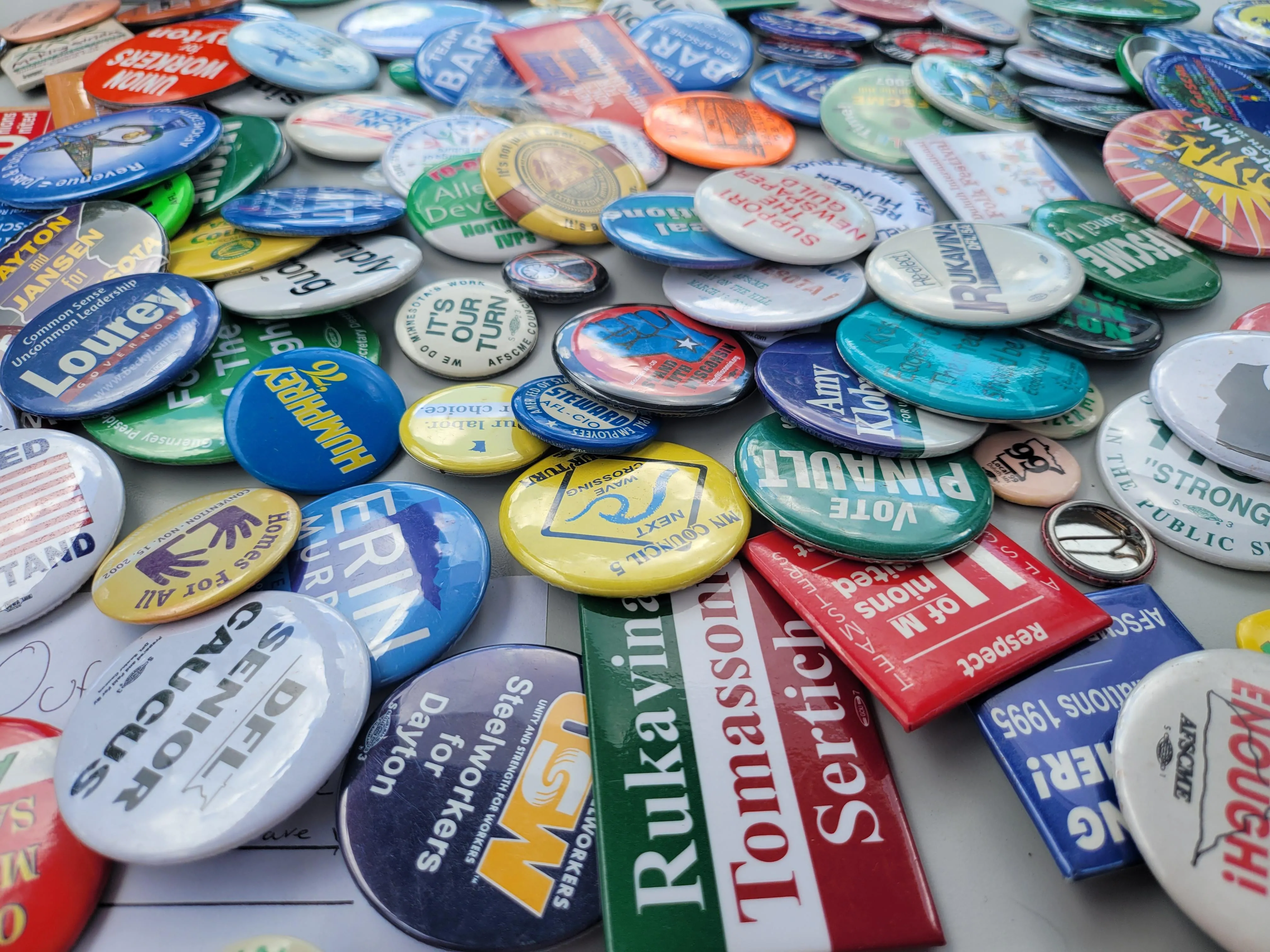 Can you find the button for the year?You joined the union.