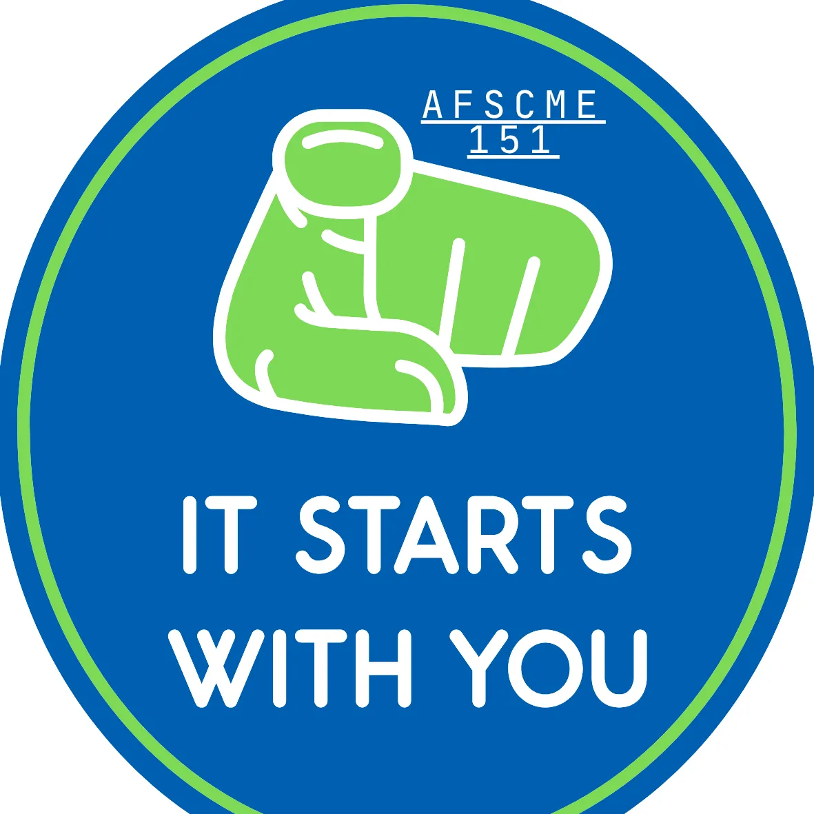 AFSCME 151 Logo's