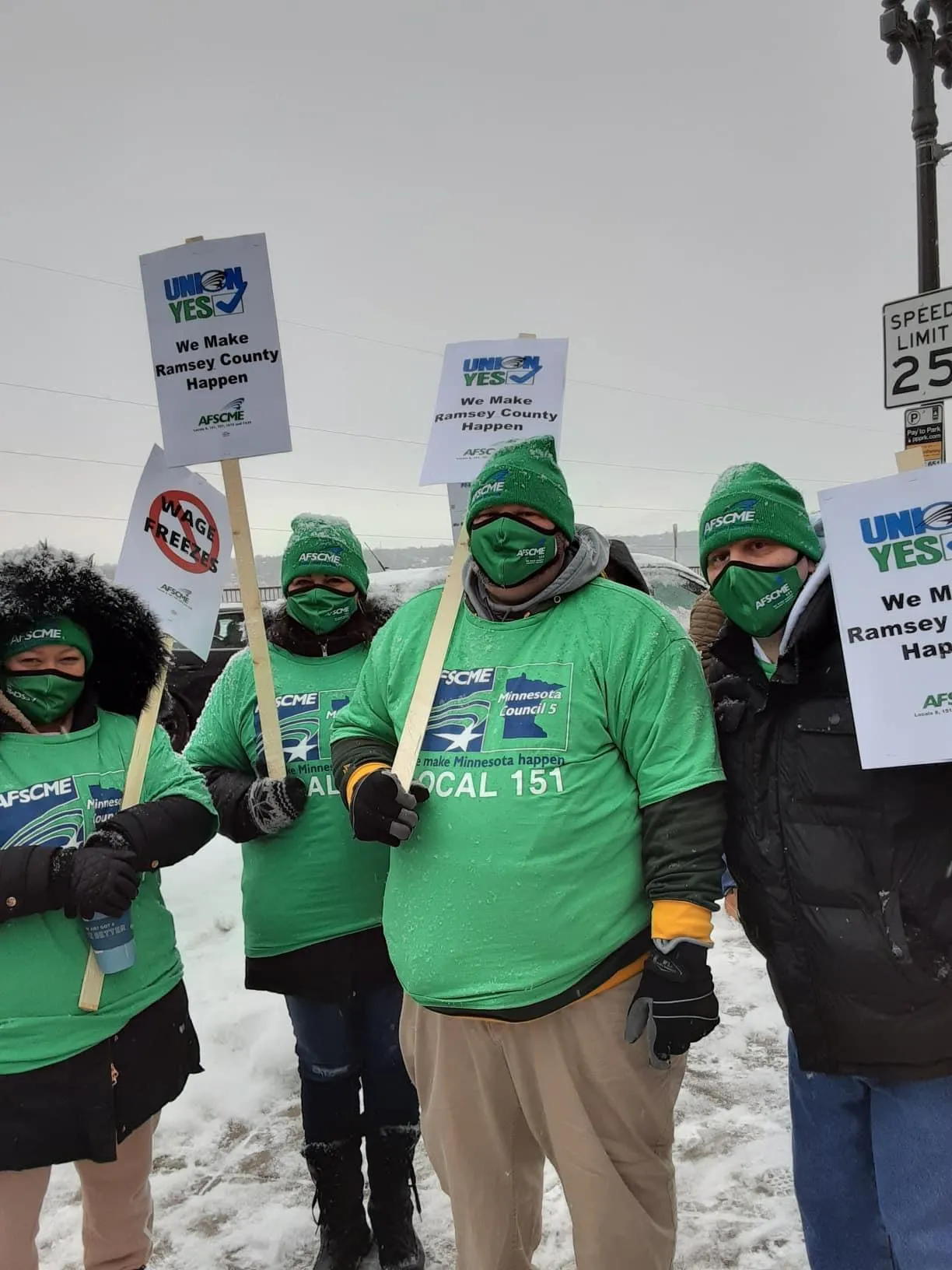 Picket at Court House 